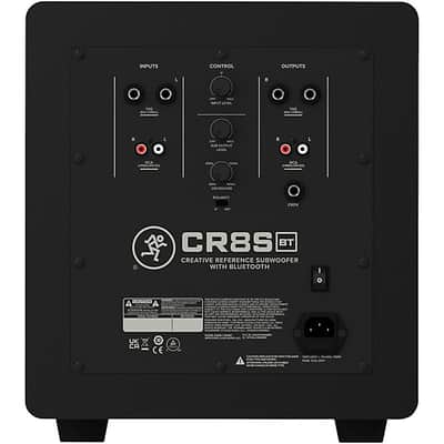 Mackie CR8SBT Powered Bluetooth Subwoofer. 8" image 4