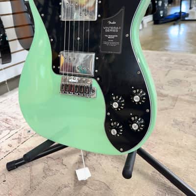 Fender Vintera II '70s Telecaster Deluxe with Tremolo, Maple Fretboard - Surf Green image 9