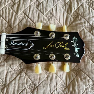 Epiphone Les Paul Standard 1990 - 2019 - Metallic Gold image 6