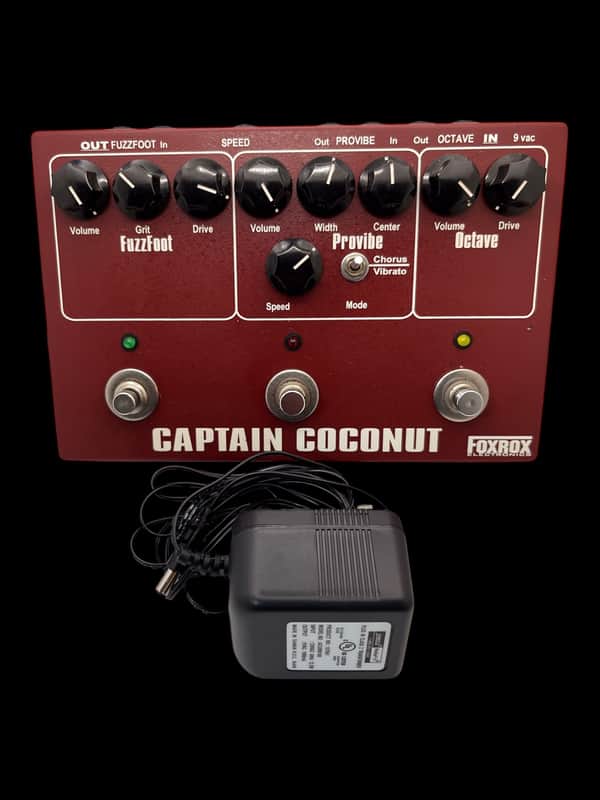 Foxrox Electronics Captain Coconut 2000s - Red X8556 image 1
