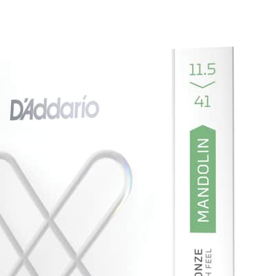 D'Addario XS Phosphor Bronze 11.5-41 Mandolin Strings, Medium-Heavy image 5