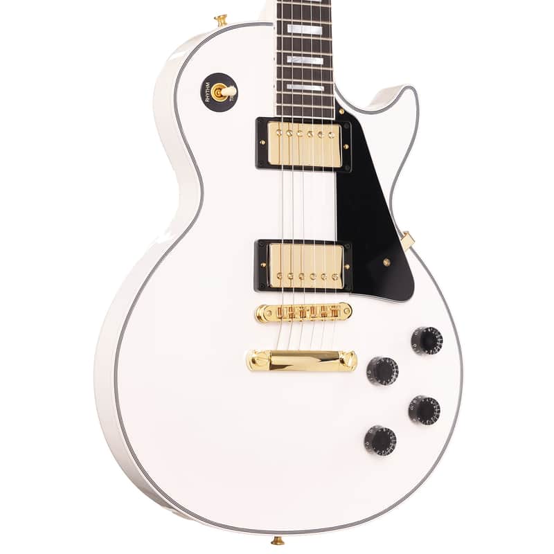 Gibson Custom Shop Les Paul Custom Alpine White image 1