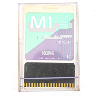 Korg M1 MPC-01 - Memory Card for Korg M1 Series with Plastic Case image 4