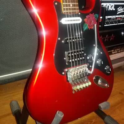 Kramer Focus 3000 Vintage 1980’s Candy Apple Red with original hard case. image 11