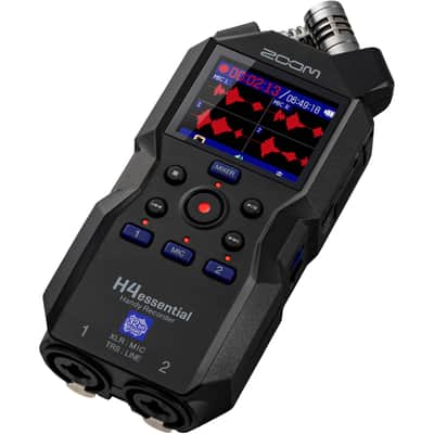 Zoom H4essential 4-Track 32-Bit Float Portable Audio Recorder imagen 4