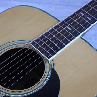 1970's Three S by Suzuki AE30 Dreadnought (Natural) image 7