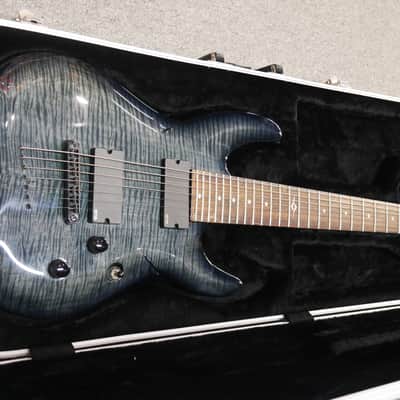 Diamond DBZ Barchetta 7 String STF Series  2000s - Flame Maple Trans Gun Metal image 3