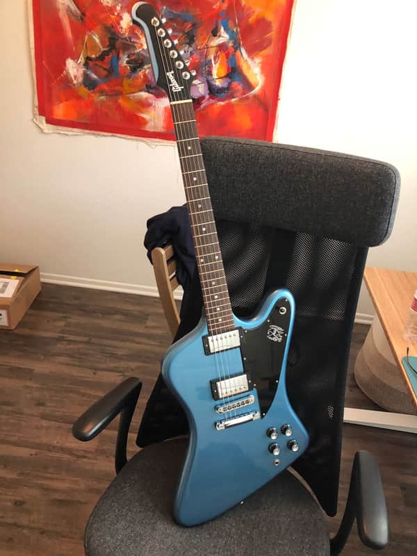 Gibson Dg 335 Firebird Studio 2004 RARE Pelham Blue / Dave Grohl