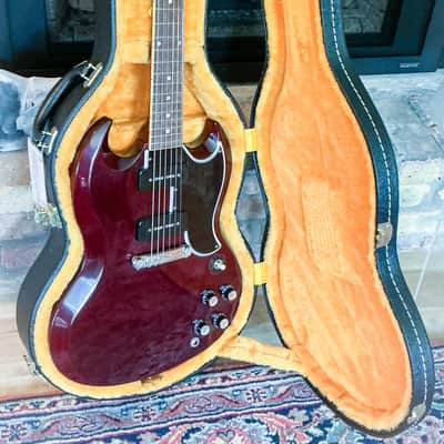 Gibson 1963 Custom 63 SG 2020 - Red Cherry VOS (5 lbs 12 0z) image 12