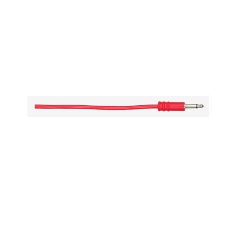ALM Custom 3.5mm Male Mono Patch Cables (30cm, red, pack of 5) image 1