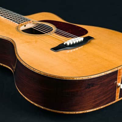 Bourgeois OMSC DB Signature Deluxe Madagascar Rosewood and Aged Tone Adirondack Spruce Custom NEW image 14