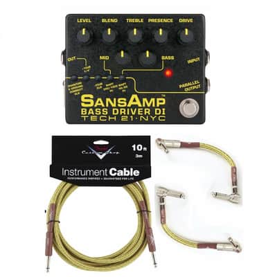 Tech 21 SANSAMP BASS DRIVER DI-J 