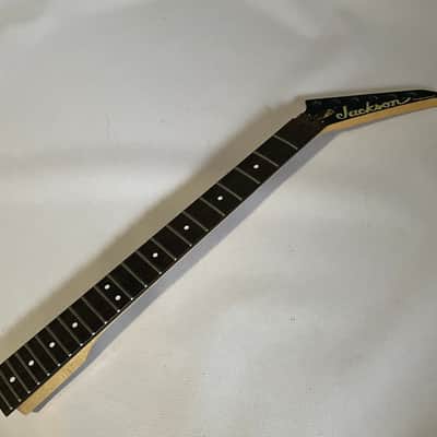 1990's MIJ Jackson Professional King V Standard Guitar Neck Floyd Ready 22 Fret Dot Inlay image 1