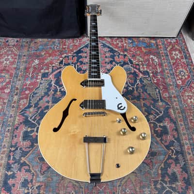 Epiphone Casino Vintage Reissue Made in Japan Terada Natural - 1996 image 9