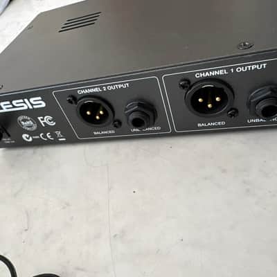 Alesis Mictube Duo Stereo Tube Microphone Preamplifier 2010's - Black image 7