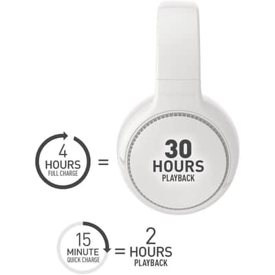 Panasonic RB-M500B Deep Bass Wireless Bluetooth Immersive Headphones with Bass Reactor, Sand Beige image 7