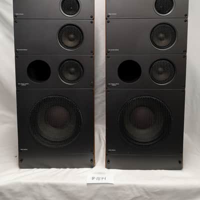 Wharfedale MACH 9 Floor Standing Vintage Speakers #1874 Sold Together As A Pair - Good Working Cond image 1