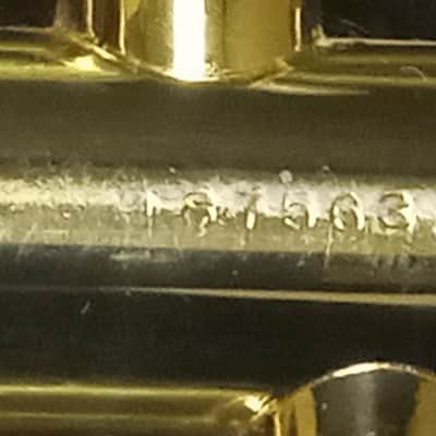Pan American Trumpet serial 187563 - Lacquer image 6