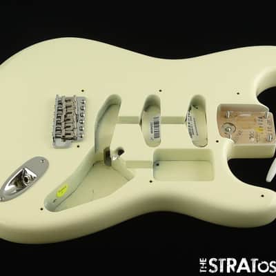 American Fender CLAPTON Strat BODY & HARDWARE USA Stratocaster Olympic White image 1