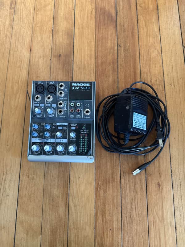 Mackie 402-VLZ3 4-Channel Mic / Line Mixer 2008 - 2014 - Dark Gray image 1
