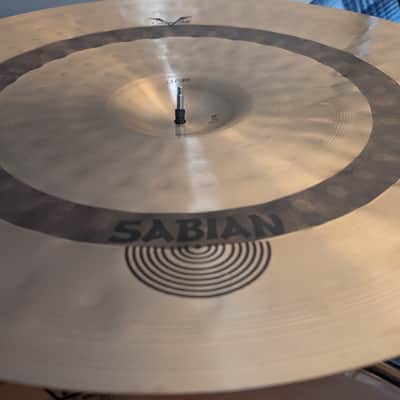 24" Sabian Vault HHX 3114 Grams Ride Based on the 20" Legacy with Raw Band Below Crash It! Clean Bell 🔔 Prototype 2010s - Natural Traditional image 10