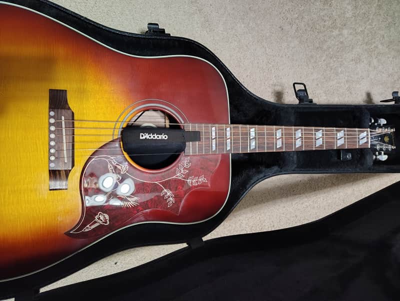 Gibson Hummingbird Studio Rosewood Burst 2023 - Gloss