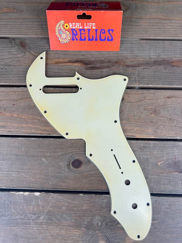 Real Life Relics Ivory 69 Telecaster® Thinline Pickguard   [PGN2] image 1
