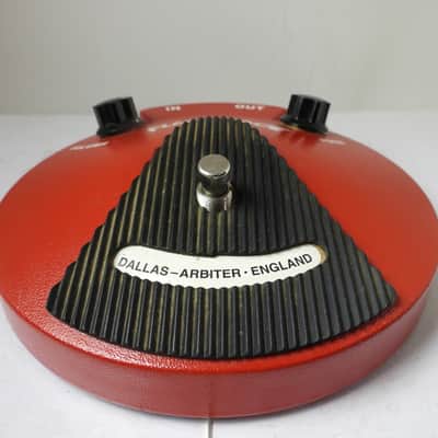 Dunlop Dallas Arbiter JHF-2 Fuzz Face Effects Pedal NKT275 Red Dot Transistors image 2