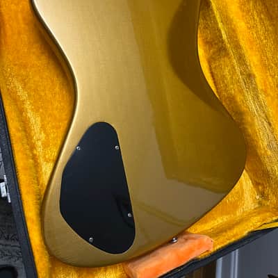 Vintage 1966 Gibson Firebird III Non-Reverse Refin Gold Music City Bridge image 4