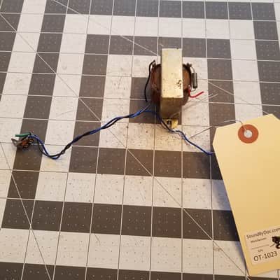 Unknown 770:1 [6200 Ohms] unmarked Vintage Output Transformer OT 7000 Ohm to 8 Ohm Tested Tube Amp Audio image 8