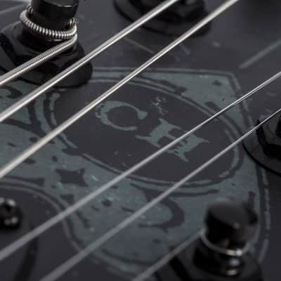 Schecter Chris Howorth V-7 Satin Black SBK 7-String Electric Guitar V7 V 7 - Brand New image 4