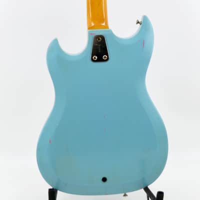 Hagstrom H II 1960s - Blue  (De Luxe II / F-200) image 4