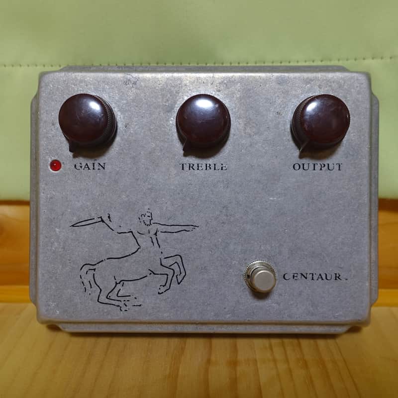 【Rare!】 Klon Centaur Professional Overdrive Short Tail Horsie Silver image 1