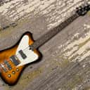 Mike Lull NRT4 Non-Reverse Thunderbird shape bass 2012 - Vintage Sunburst 4 string