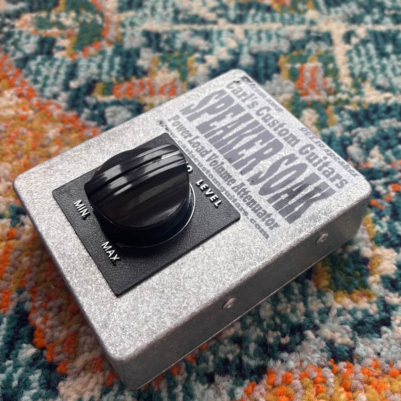 Carl's Custom Guitars Speaker Soak 4 Ohm Attenuator 2010s - Silver image 1