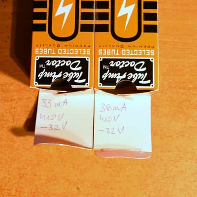 EL34 matched pair JJ image 2