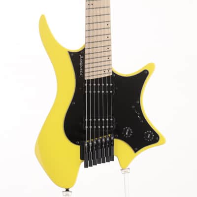 strandberg Boden Classic 7 Maple Fingerboard Banana Yellow [SN Y1710024] (07/17) image 1