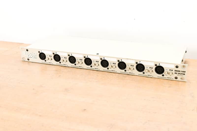 Radial Engineering OX8-j Jensen-Equipped 8-Channel Microphone Splitter CG011Q5 image 1