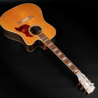 2017 Gibson Songwriter Deluxe Studio EC Rosewood - Antique Natural | USA All Solid Dreadnought Acoustic Guitar Pickup Cutaway | CoA OHSC image 7