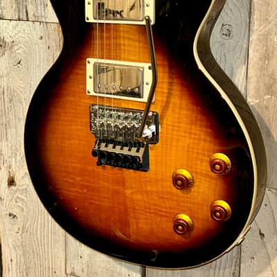 Epiphone Les Paul Standard Plus Top PRO/FX  Desertburst, Floyd Rose LP, Excellent Condition Includes Hard Shell Case & Pro Setup, It is Dialed in & Rips ! image 5