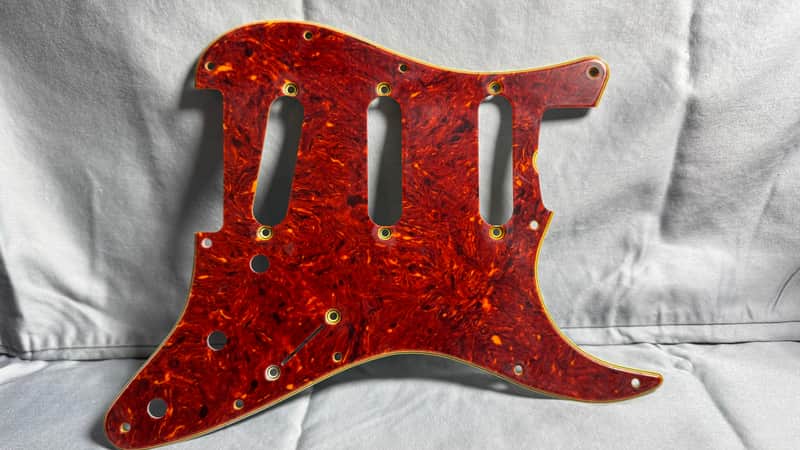 1963 - 1971 Fender Stratocaster Vintage Pickguard Celluloid Nitrate '64 65 Tortoise 67 68 USA image 1