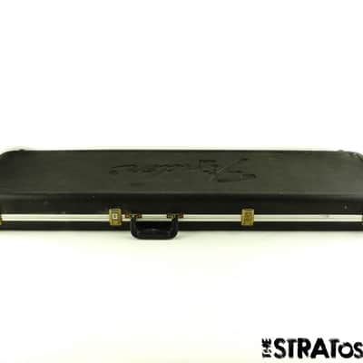 USED 90s Fender Molded Precision P Jazz J Bass HARDSHELL CASE Guitar Parts image 3
