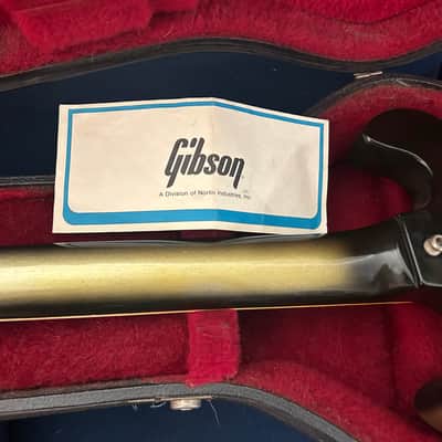 Vintage Gibson Professional Es-335s Deluxe 1980 Silverburst OHSC image 9