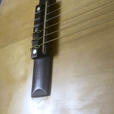 Kawai Vintage Made in Japan Classical Acoustic Guitar 1960s Natural Lacquer JLD Bridge Dr. Lefty Martin Style Binding image 8