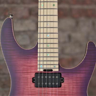 ESP USA M-II HT SD RM - Cranberry Burst - Demo Bare Knuckle Juggernaut image 16