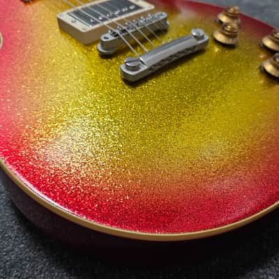 Gibson Custom Shop Les Paul Standard - Sunburst Sparkle - Mint image 17