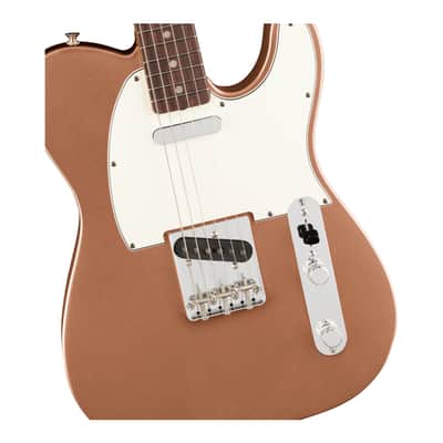 Fender Vintera III Mid '60s Telecaster SS Rosewood Fingerboard with Deluxe Gig Bag (Firemist Gold) image 3