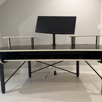 RAB Audio ProRak MK 88 Music Production Desk - Black image 2