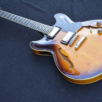 Ibanez AS100 rare real Vintage ES-335 style semi-hollow made in Japan 1980*sounds/plays/looks really GREAT! 46 years old and still in very good condition! Has the original legendary SUPER 58 PAF pickups*original hard case is included! image 5