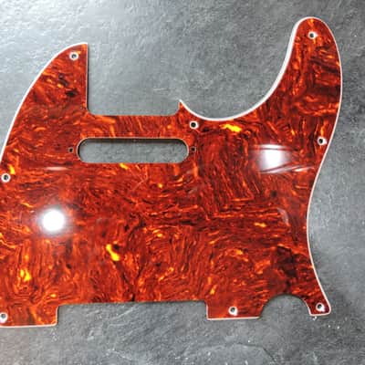 W.D. Custom Pickguards Fender Telecaster 8 Hole Pickguard 2010's - Vintage Tortoise image 4